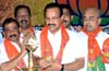 DV Sadananda Gowda kick starts BJPs poll campaigning